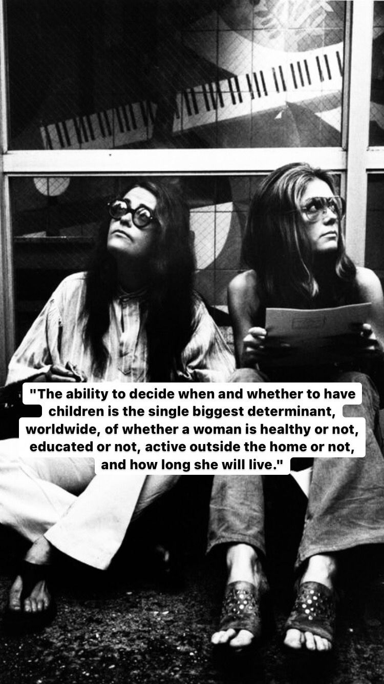 Photo of Gloria Steinem