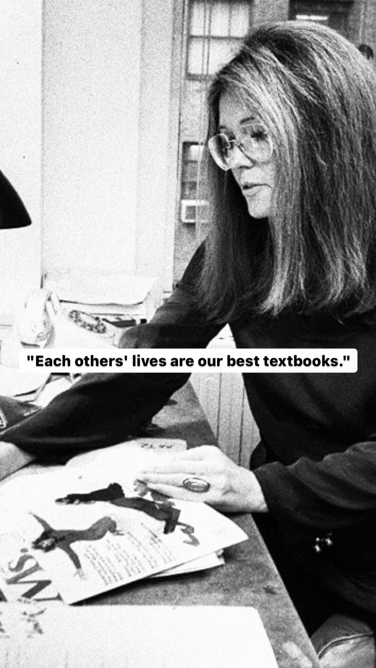 Photo of Gloria Steinem