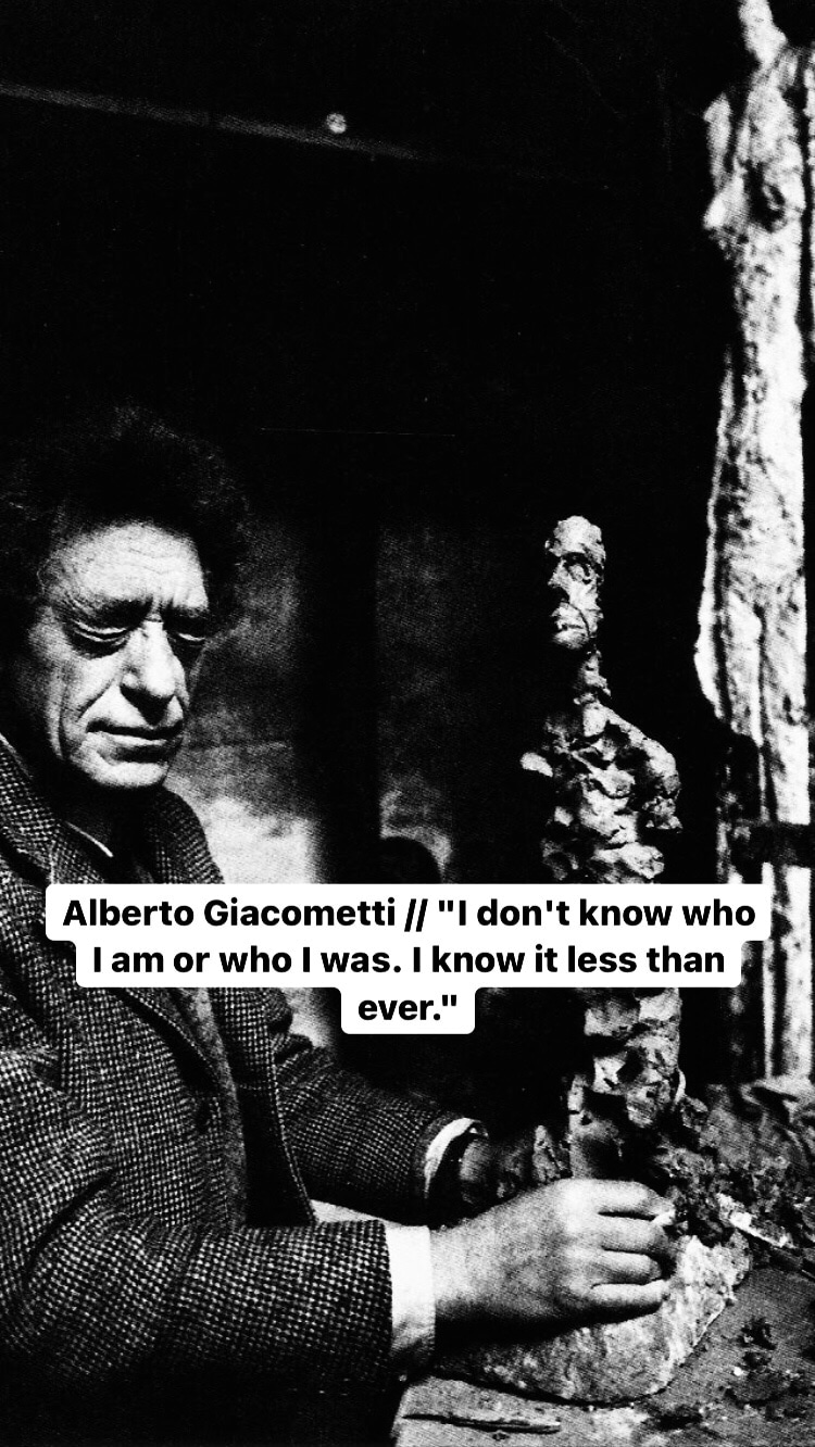 Photo of Alberto Giacometti