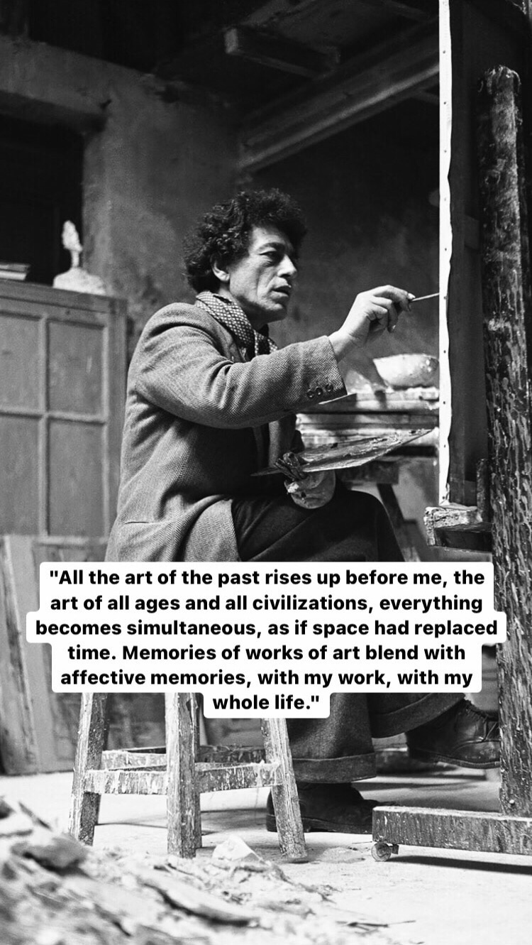 Photo of Alberto Giacometti