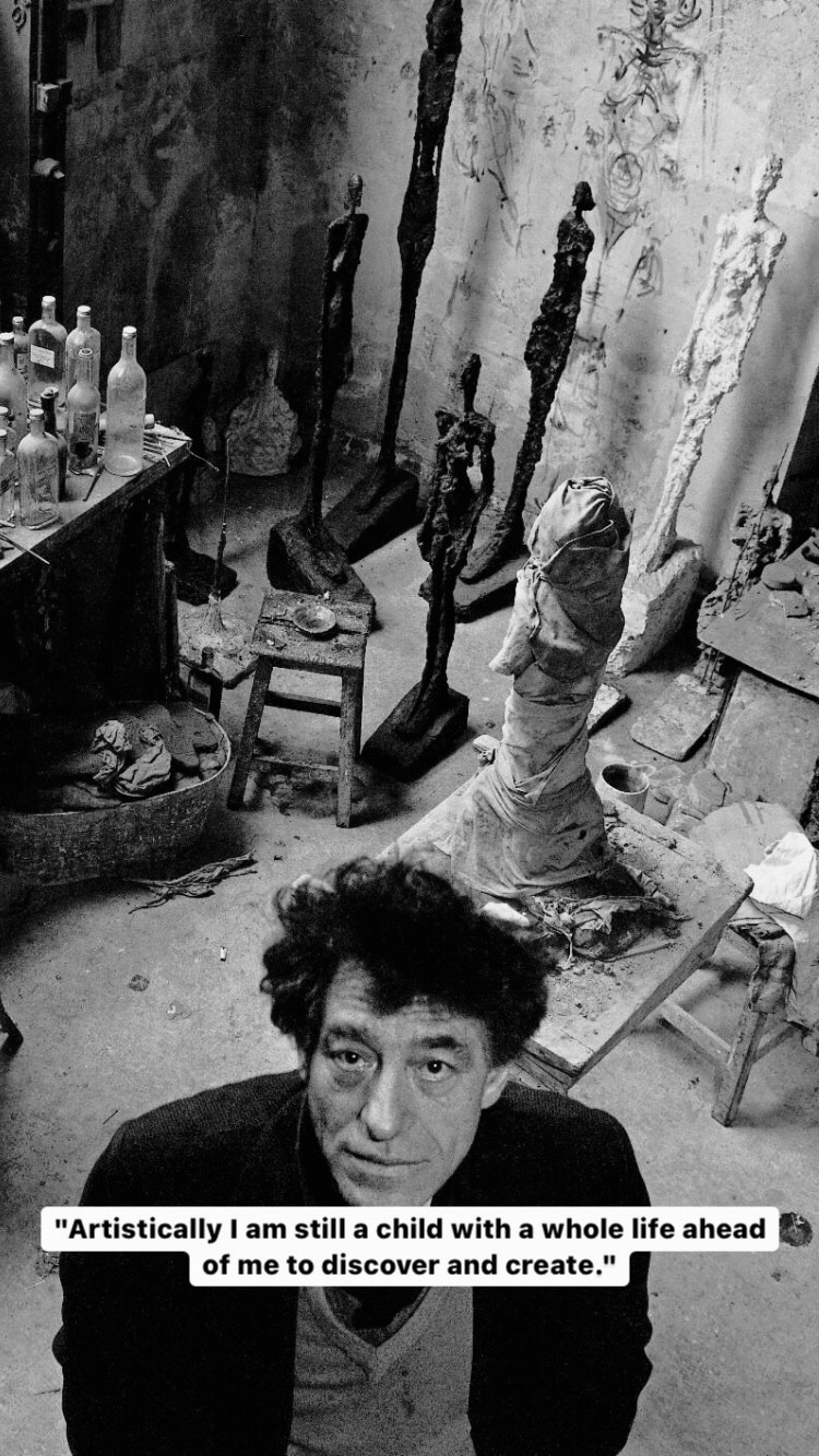 Photo of Alberto Giacometti