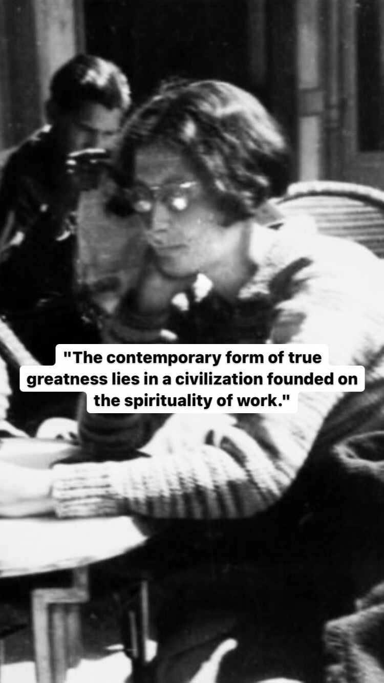 Photo of Simone Weil