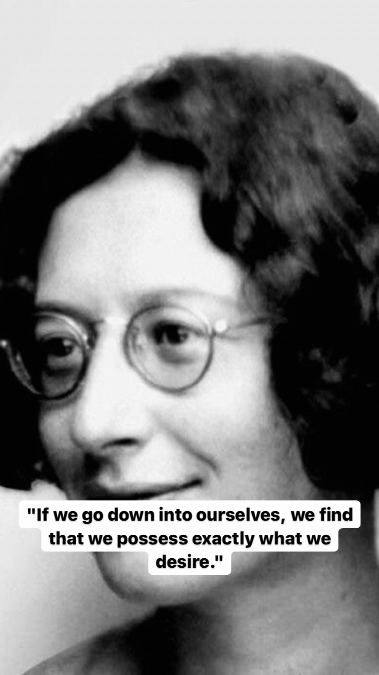 Photo of Simone Weil