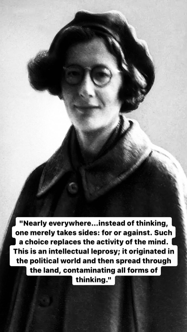 Photo of Simone Weil