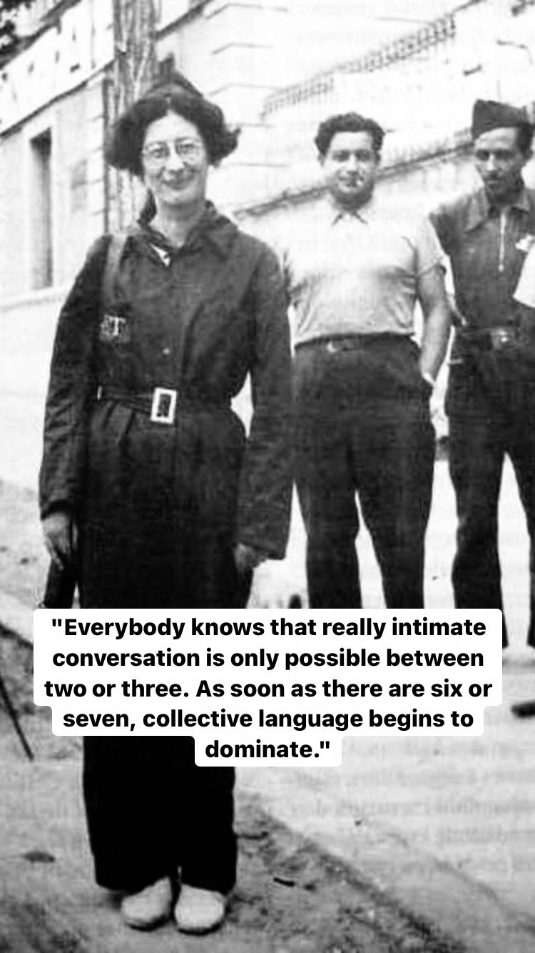 Photo of Simone Weil