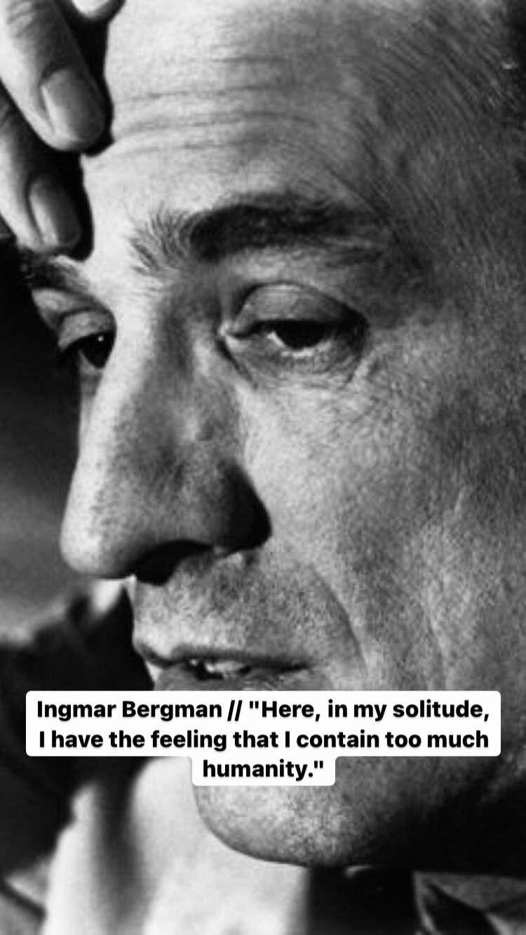Photo of Ingmar Bergman