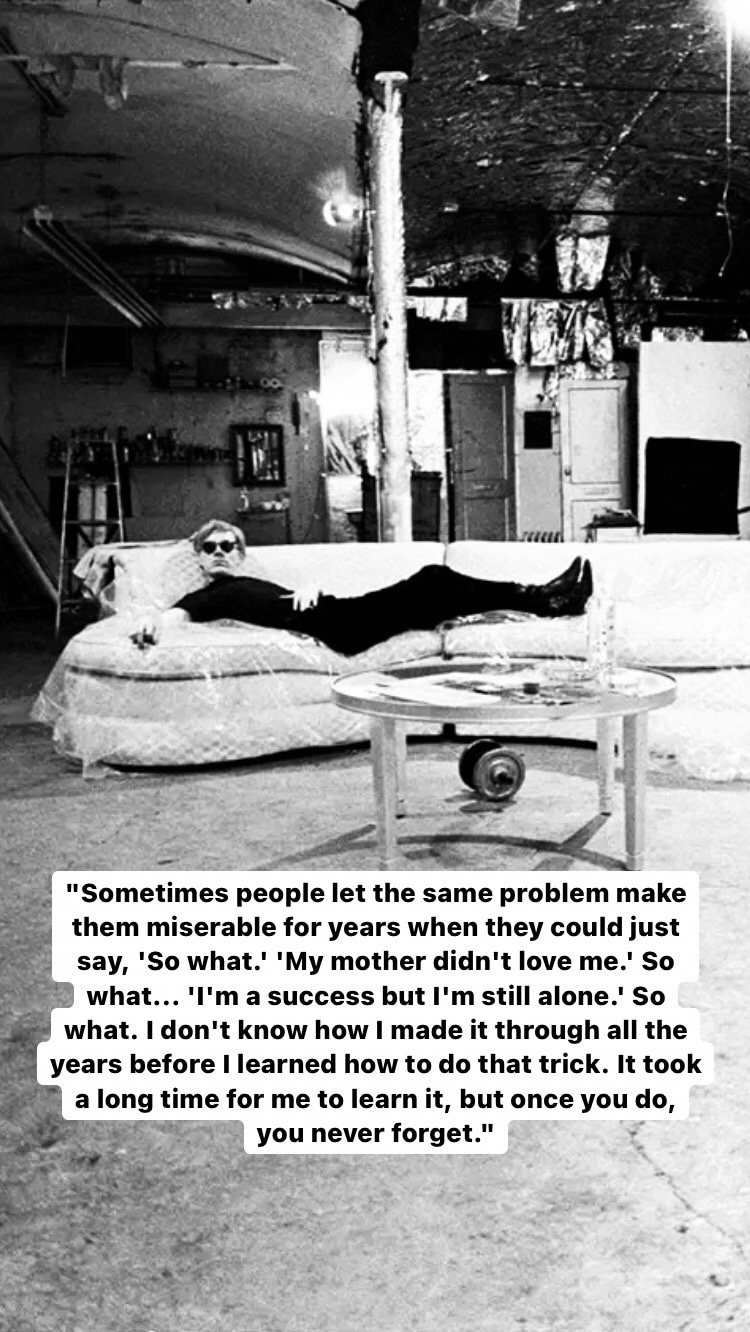 Photo of Andy Warhol