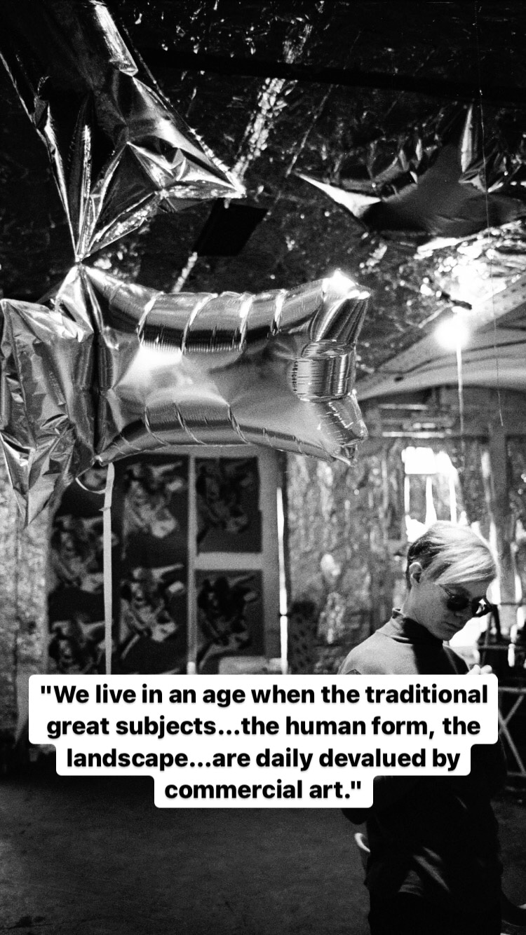 Photo of Andy Warhol