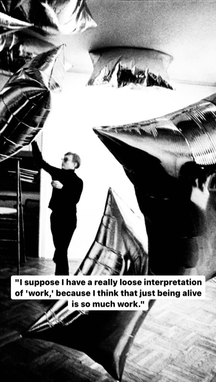 Photo of Andy Warhol