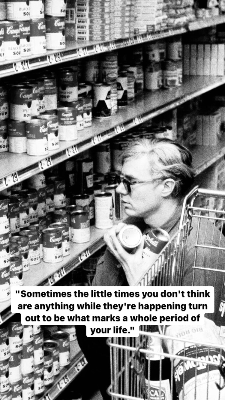 Photo of Andy Warhol