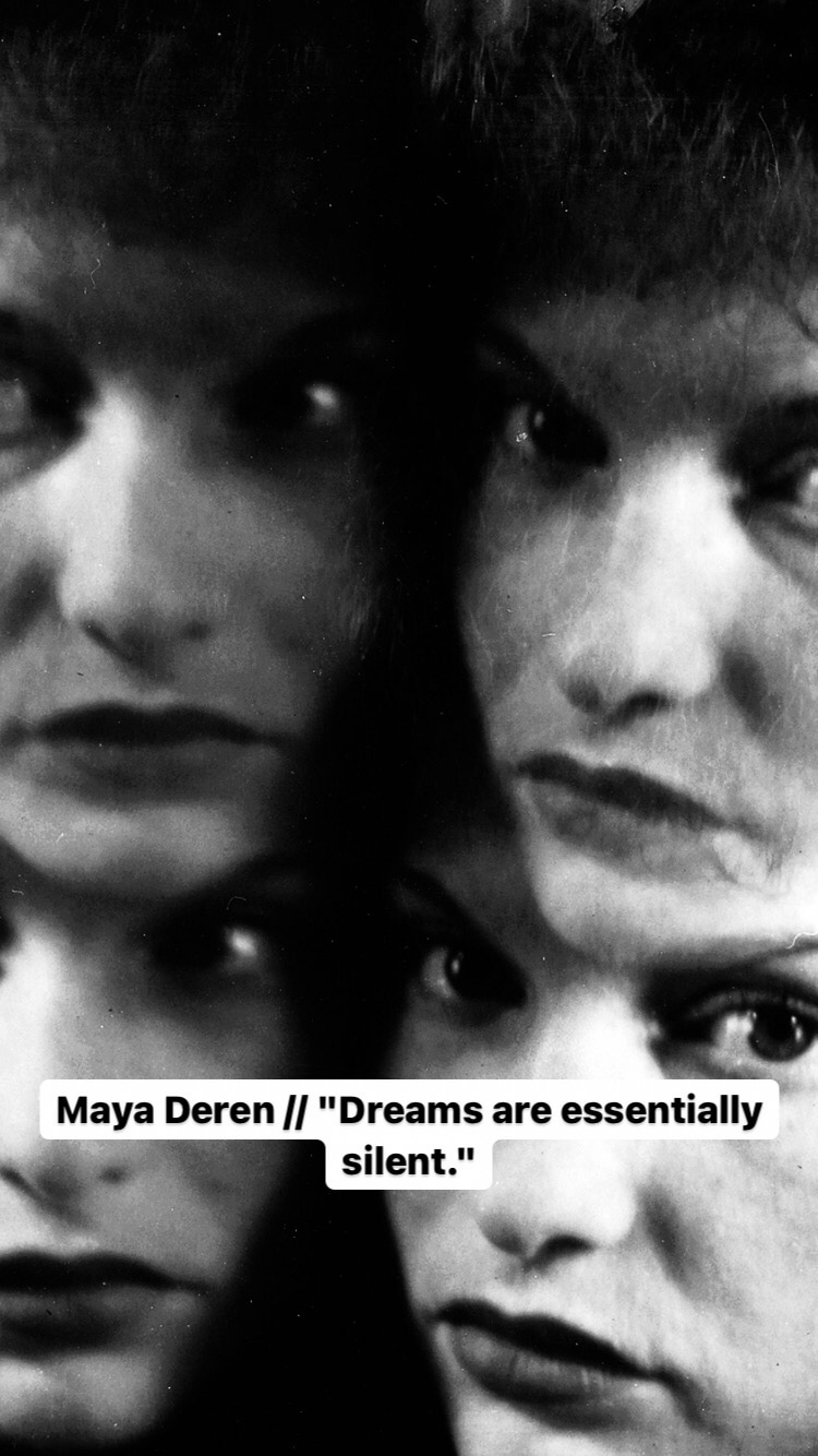 Photo of Maya Deren