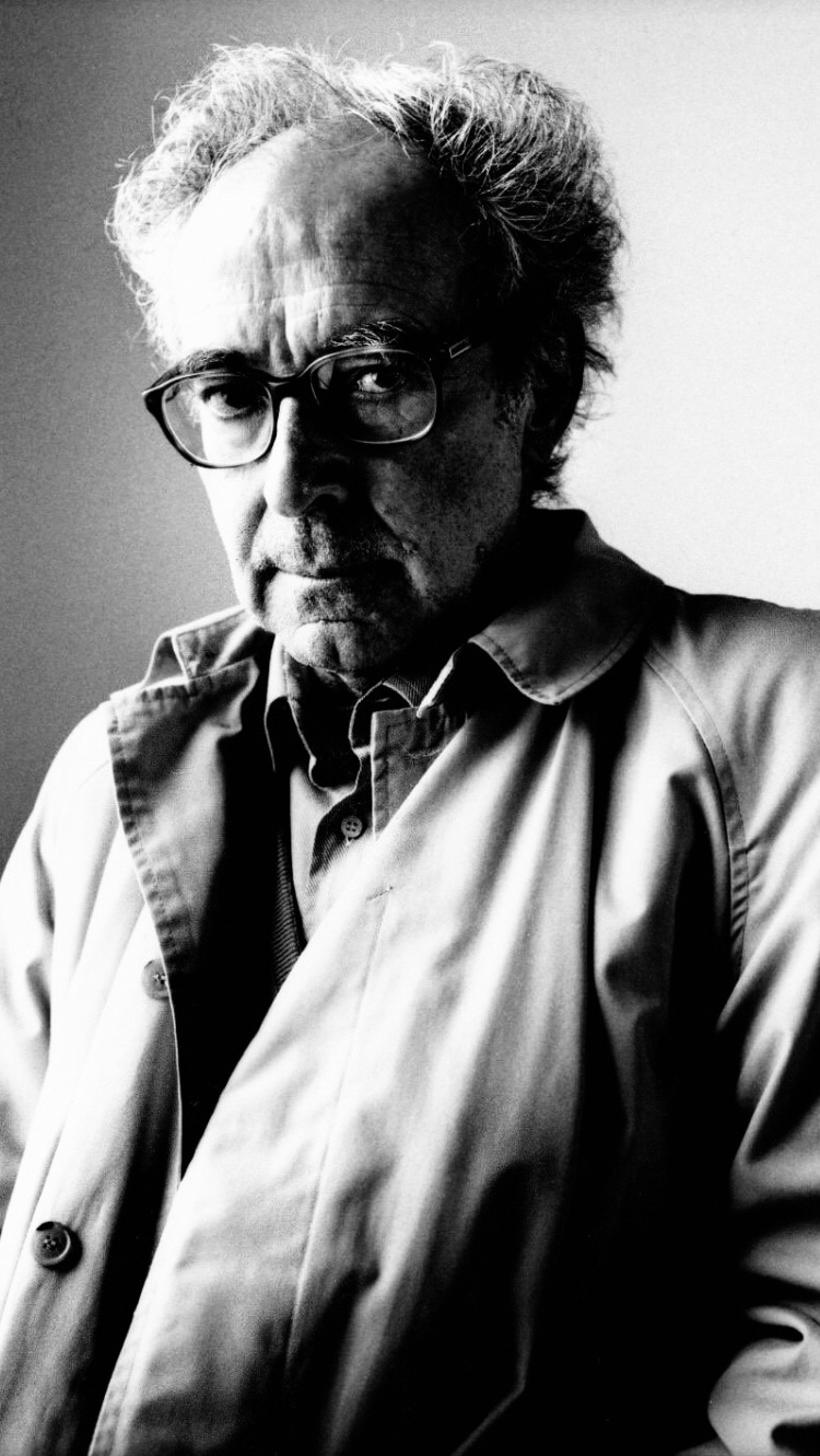 Photo of Jean-Luc Godard
