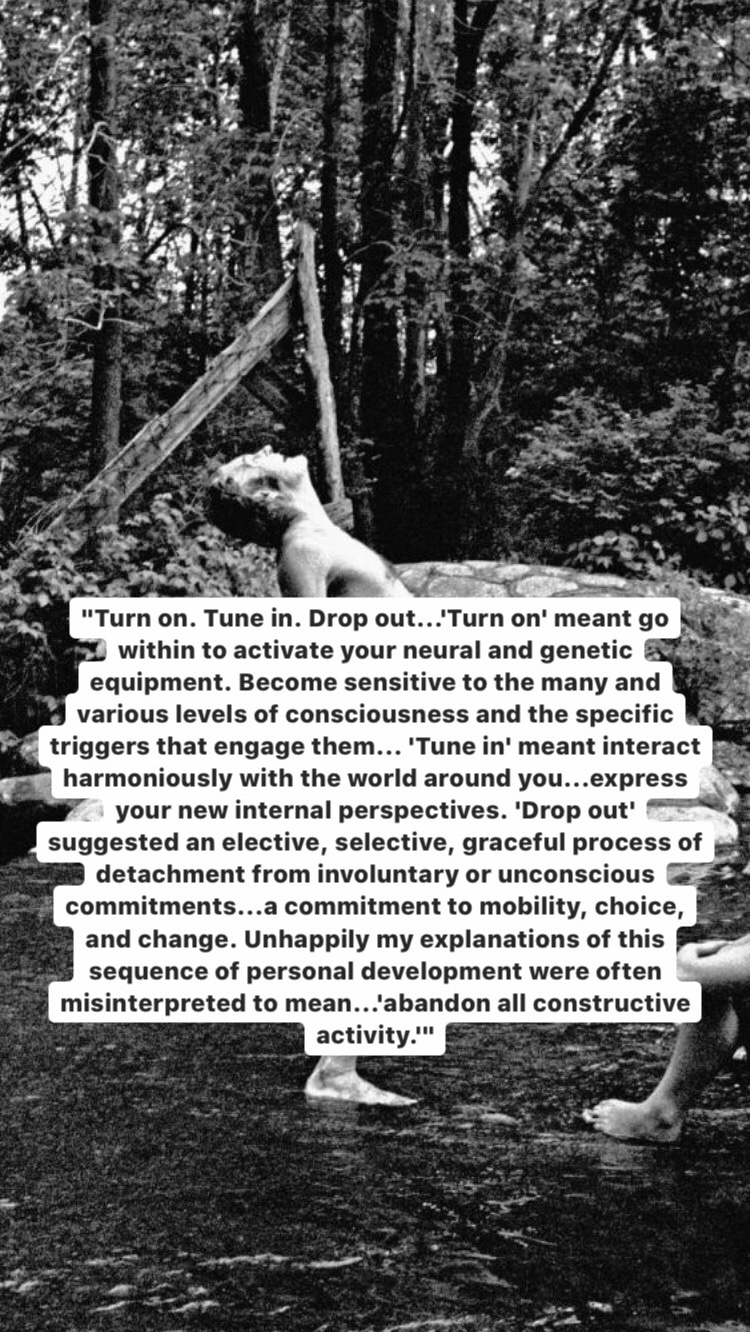 Photo of Timothy Leary