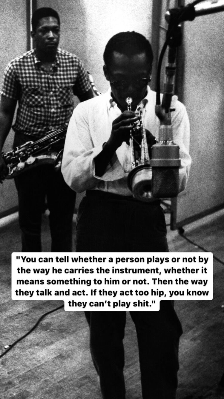 Photo of Miles Davis