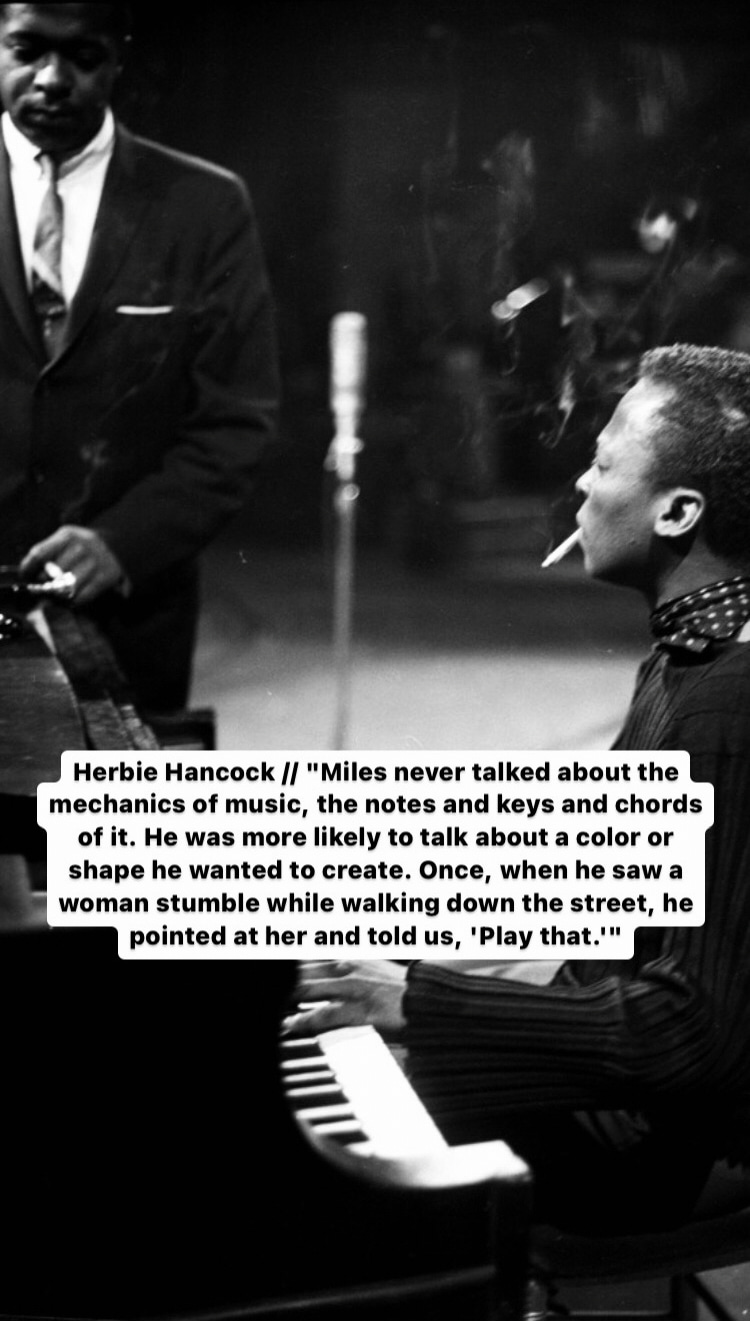 Photo of Miles Davis