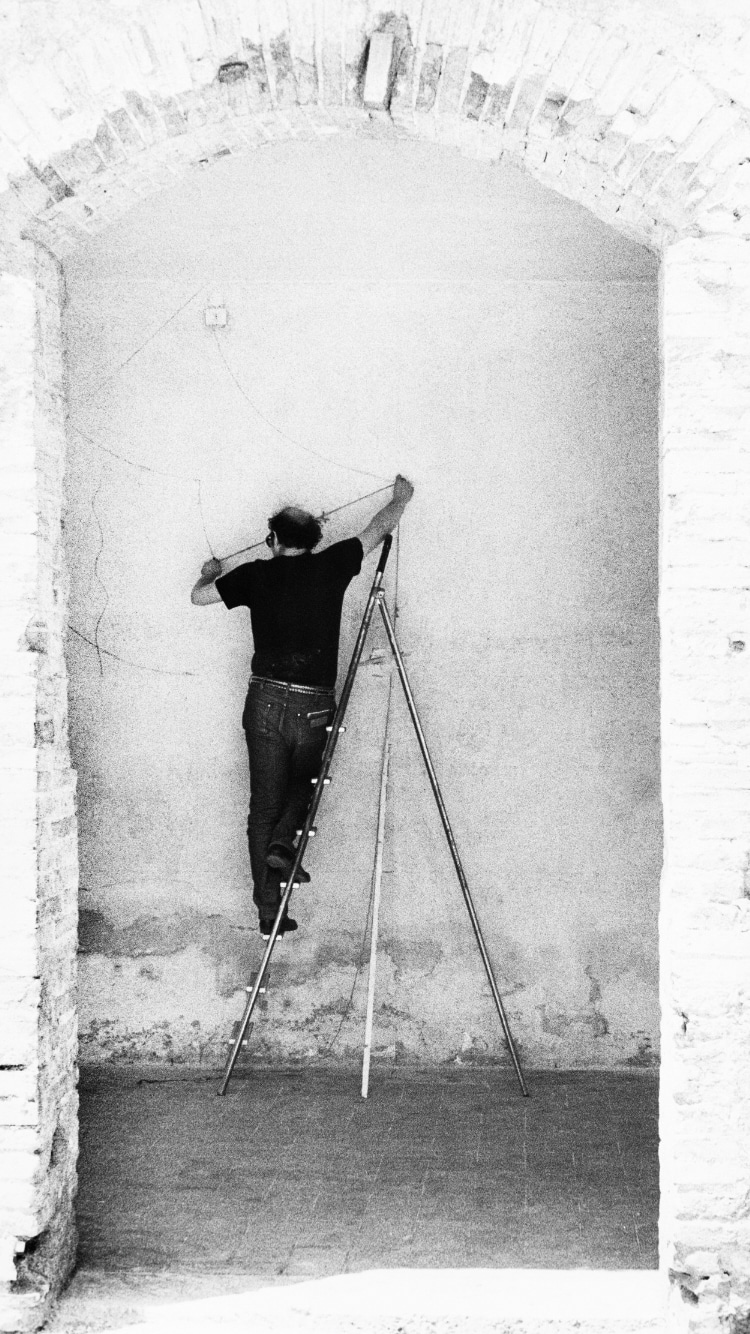 Photo of Sol LeWitt