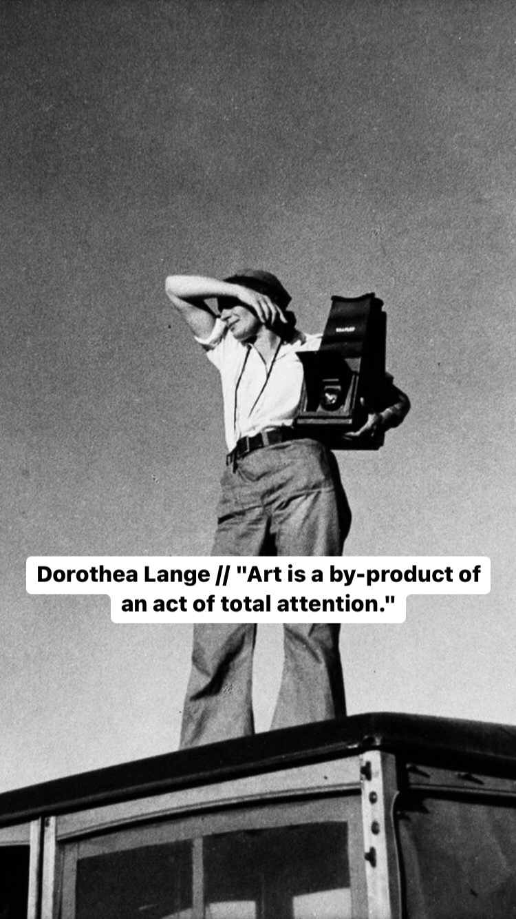 Photo of Dorothea Lange