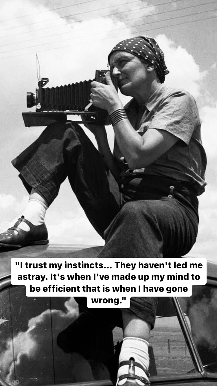 Photo of Dorothea Lange