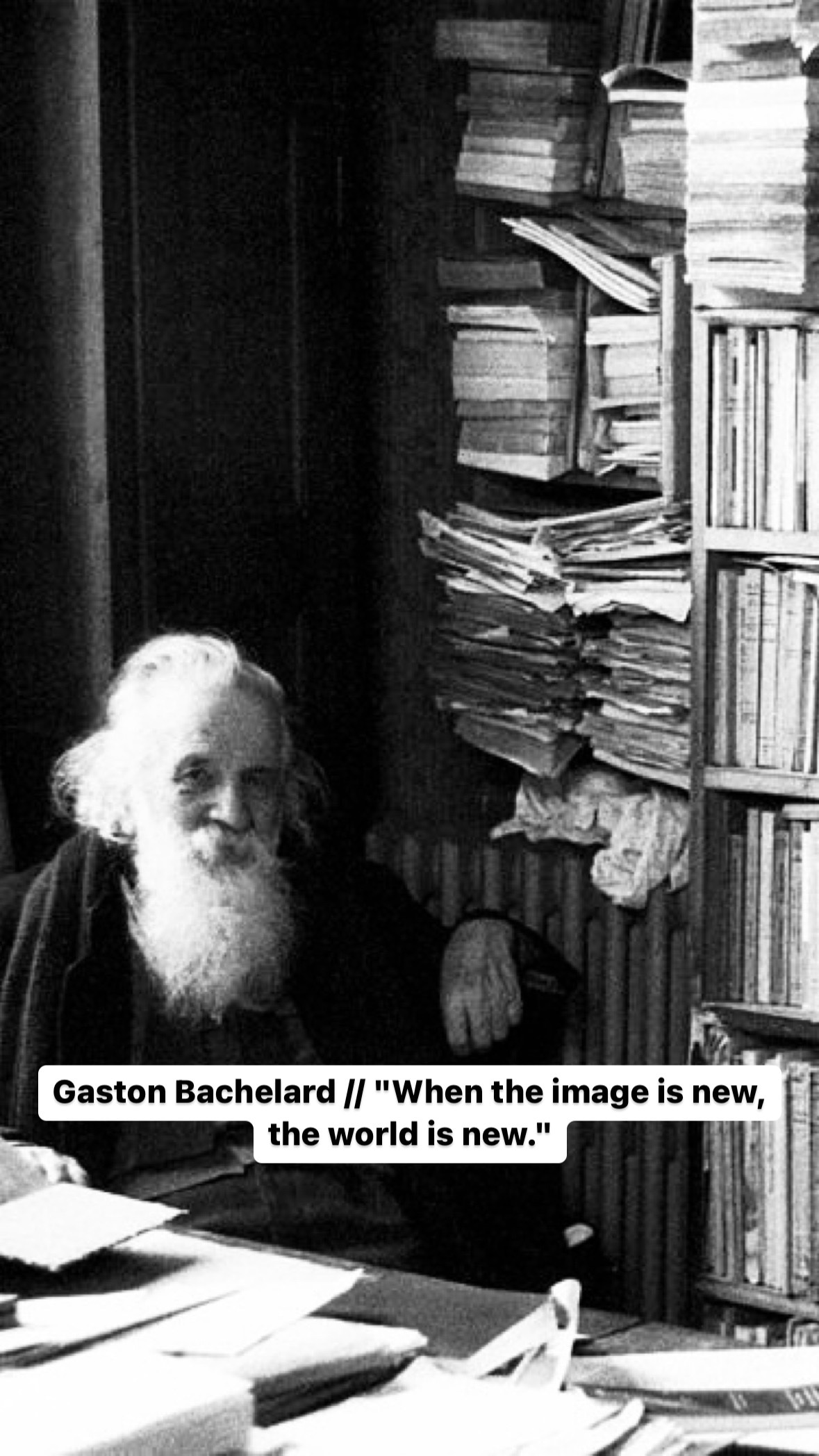 Photo of Gaston Bachelard