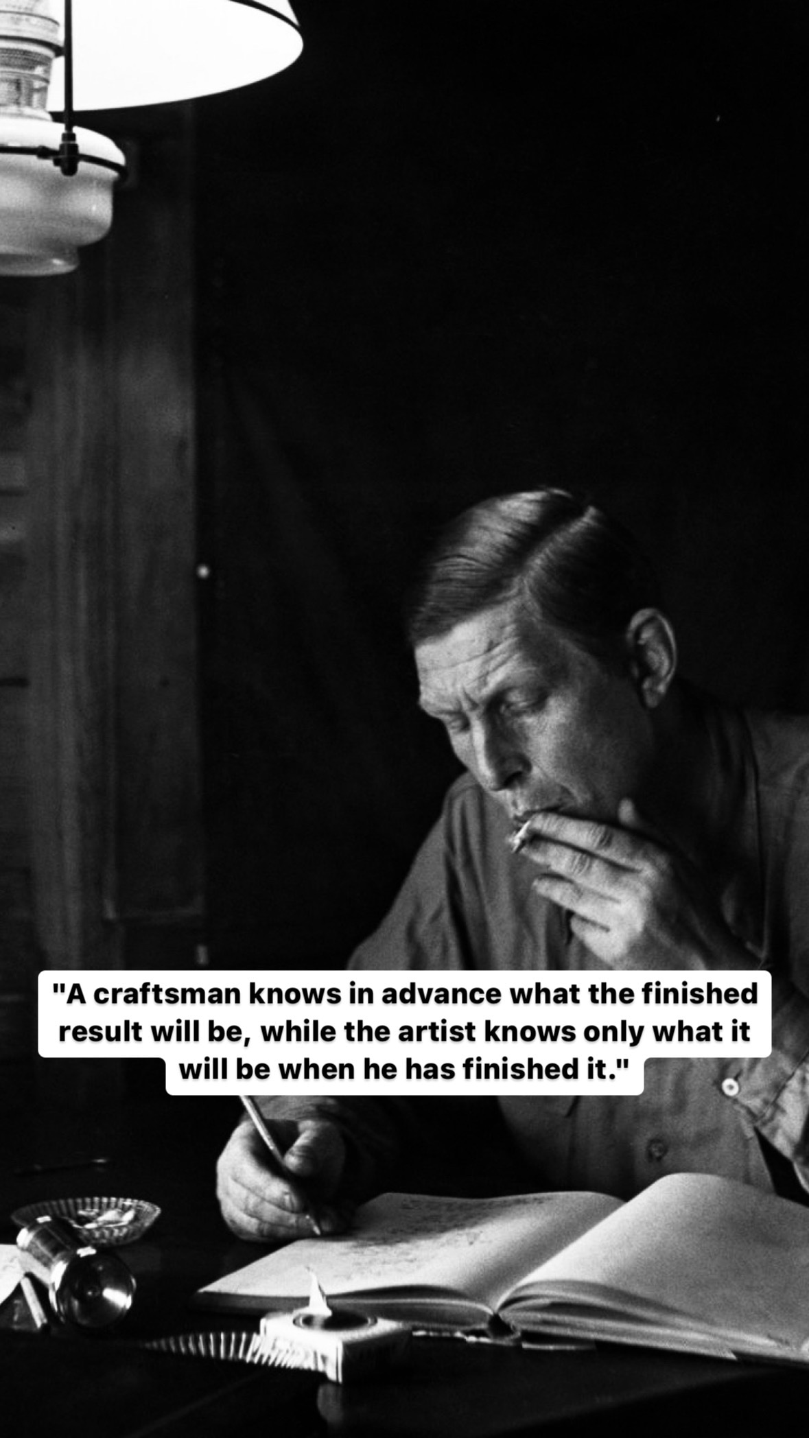 Photo of W. H. Auden