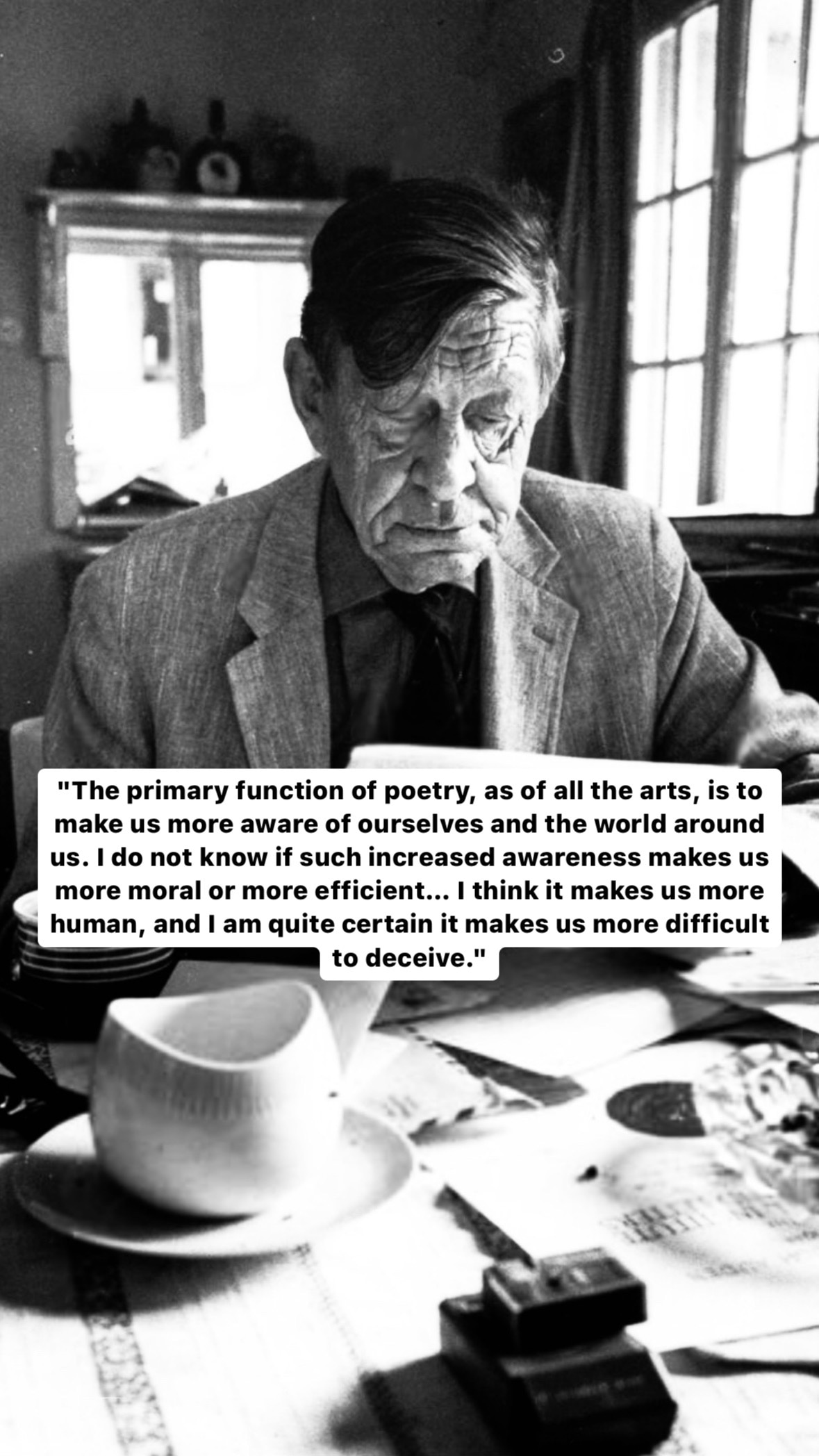 Photo of W. H. Auden