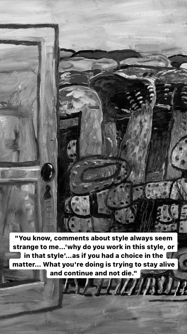 Photo of Philip Guston