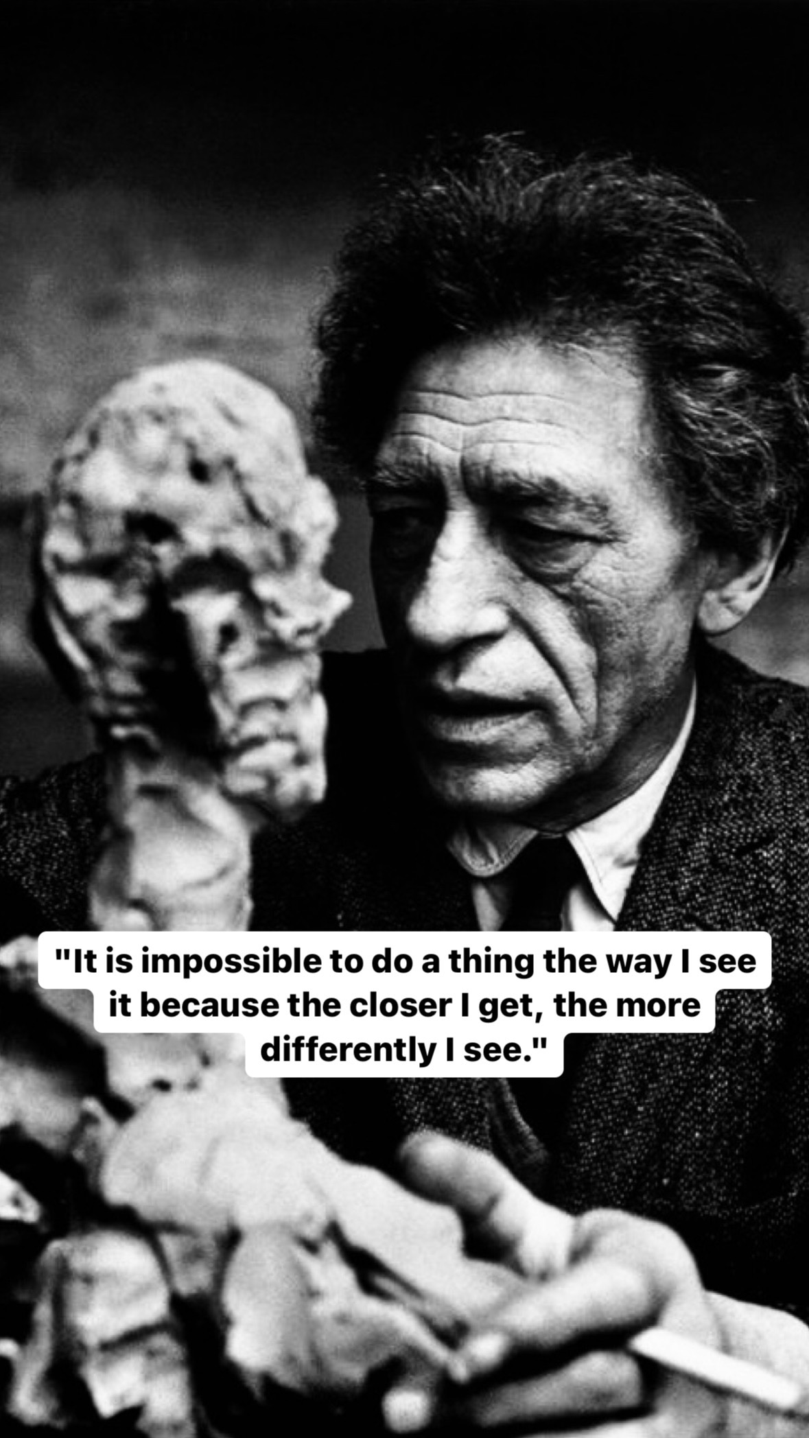 Photo of Alberto Giacometti