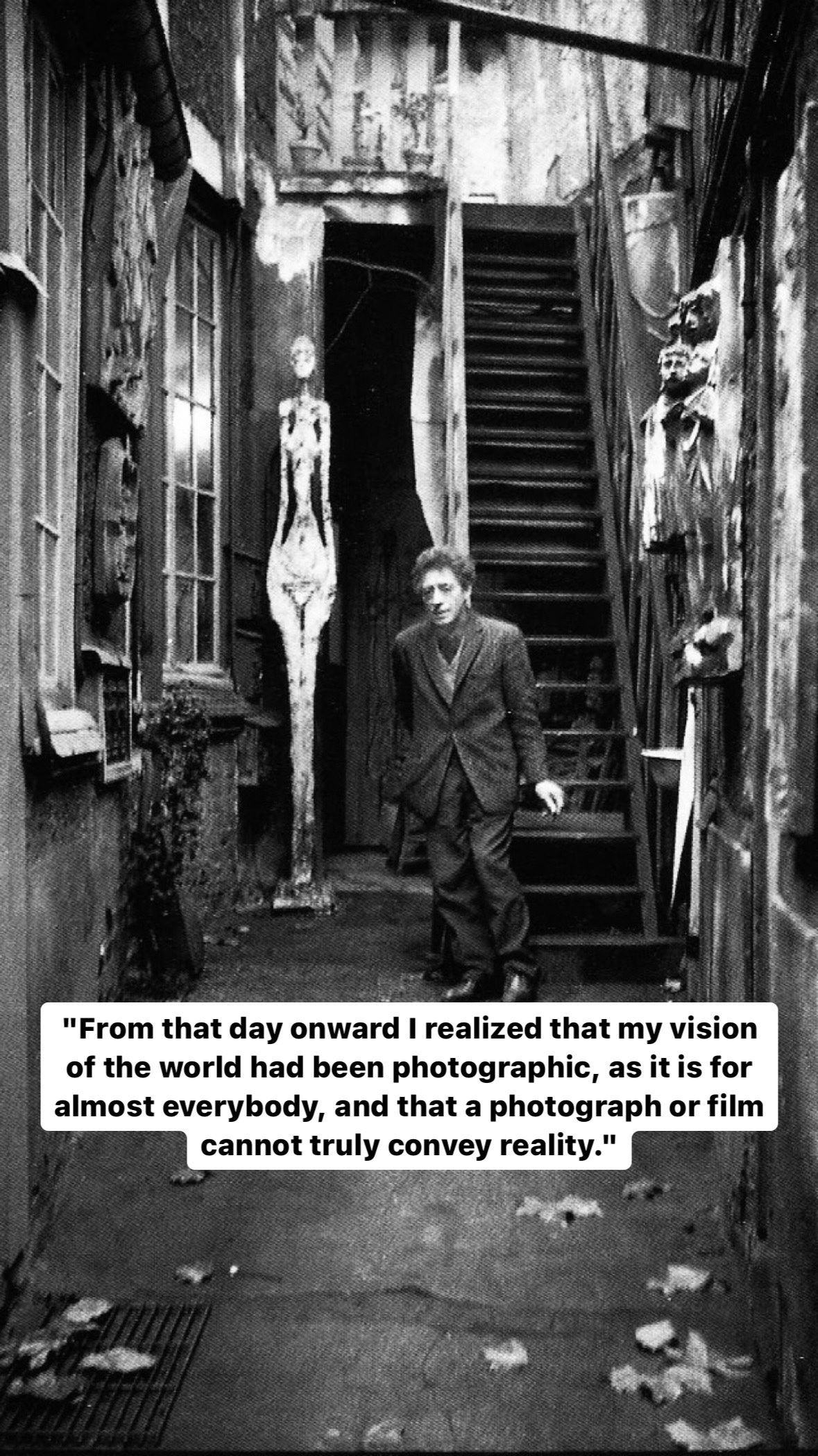 Photo of Alberto Giacometti