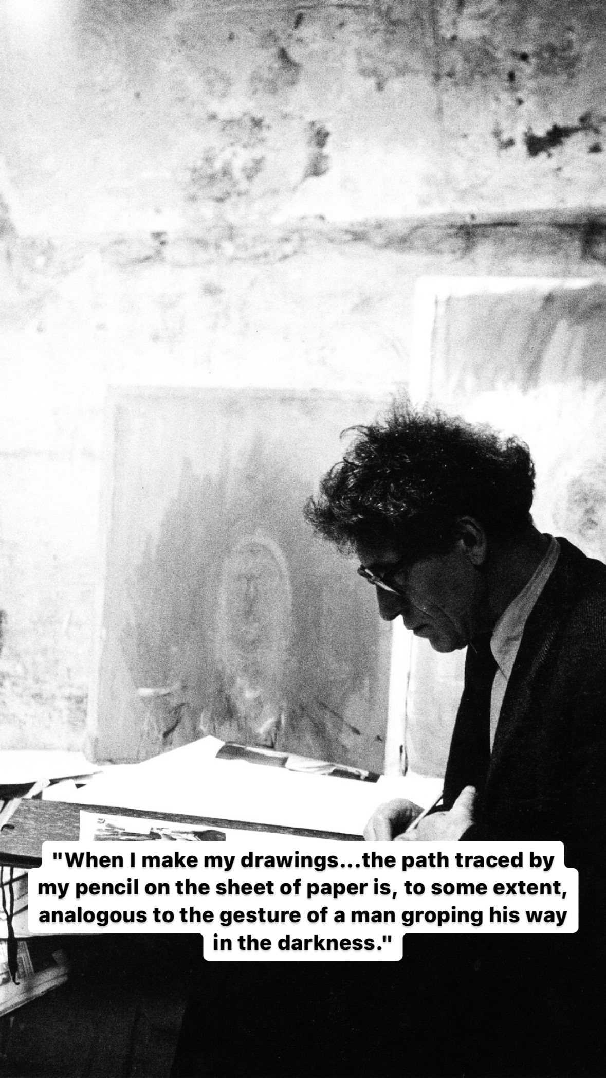 Photo of Alberto Giacometti