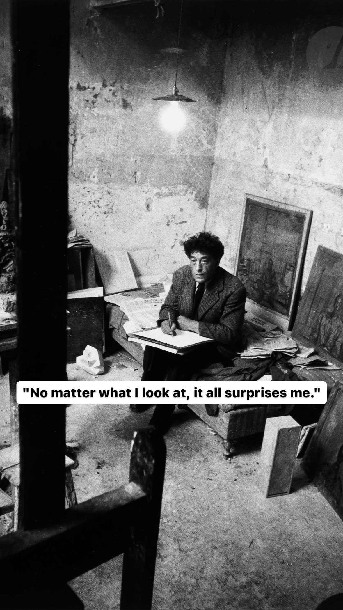 Photo of Alberto Giacometti