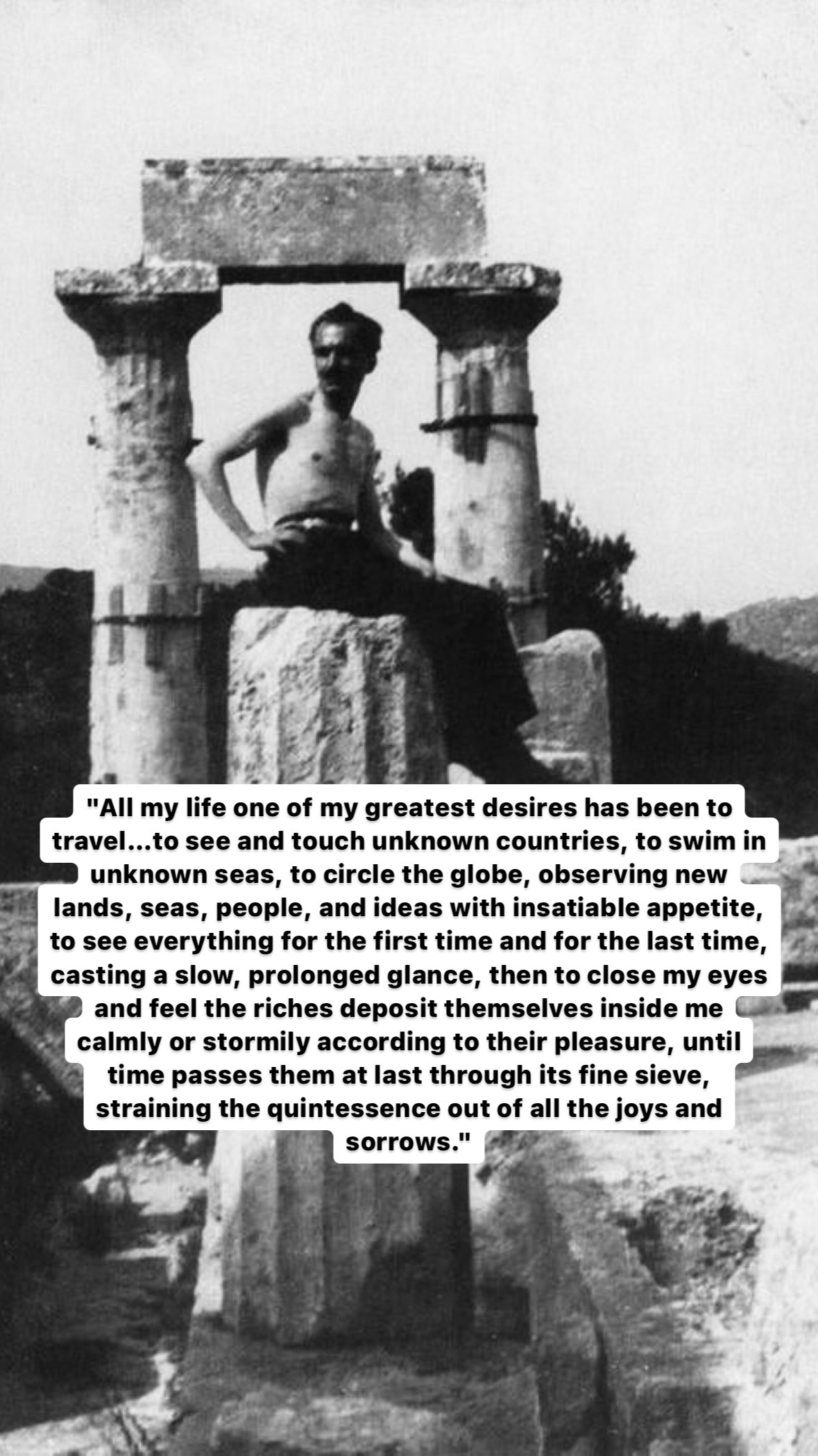 Photo of Nikos Kazantzakis