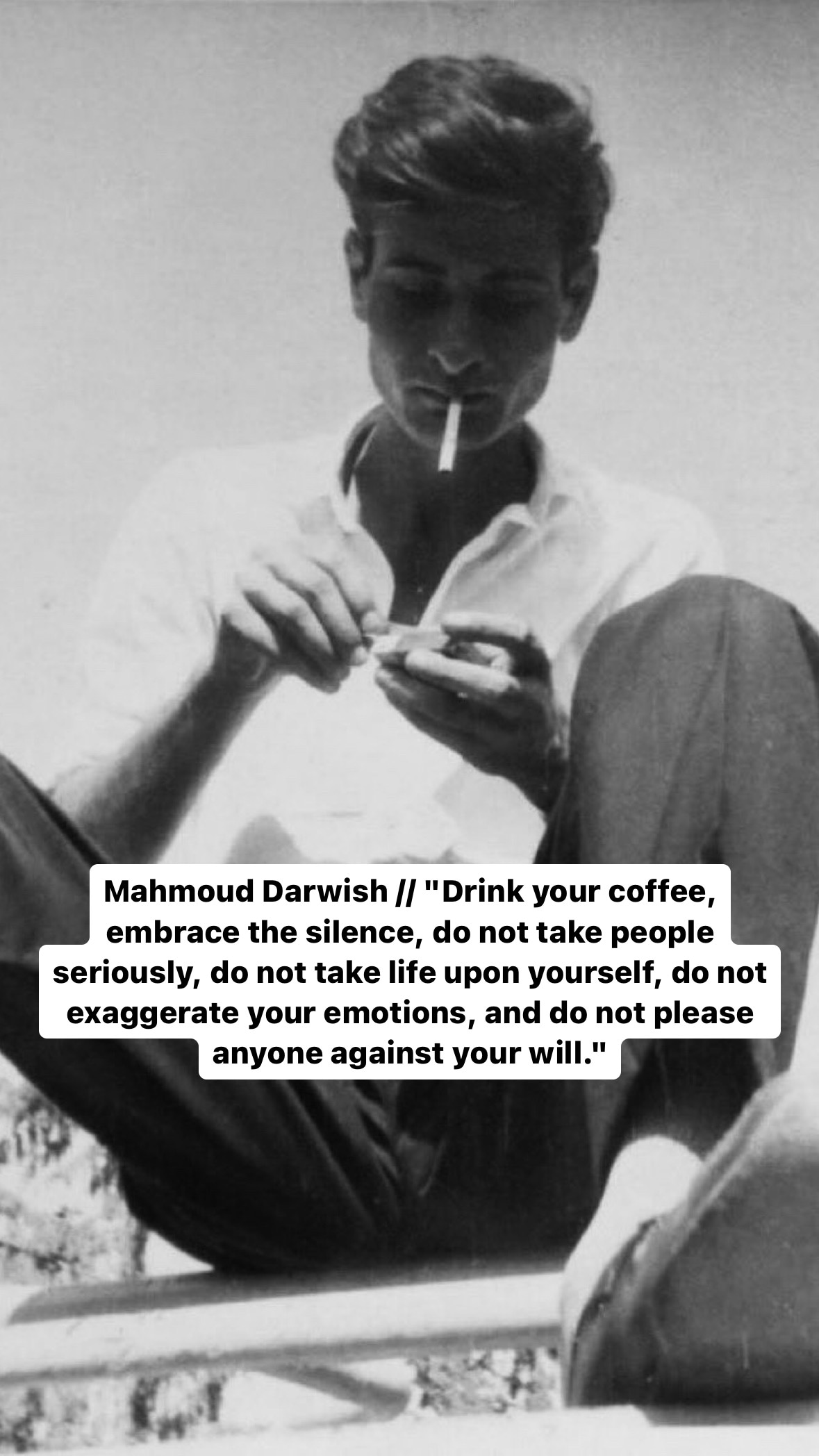 Photo of Mahmoud Darwish