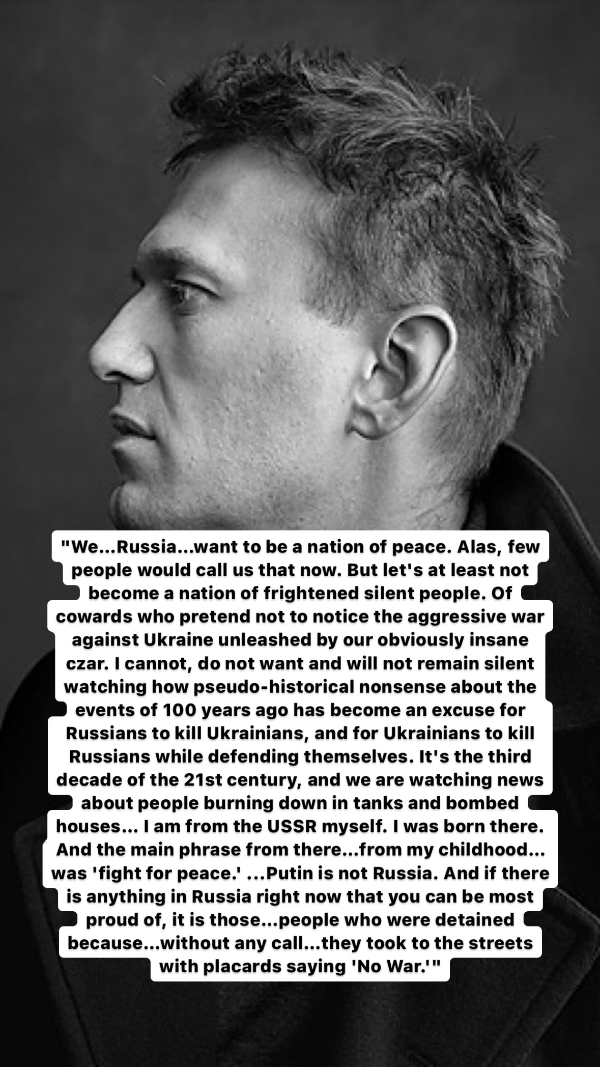 Photo of Alexei Navalny