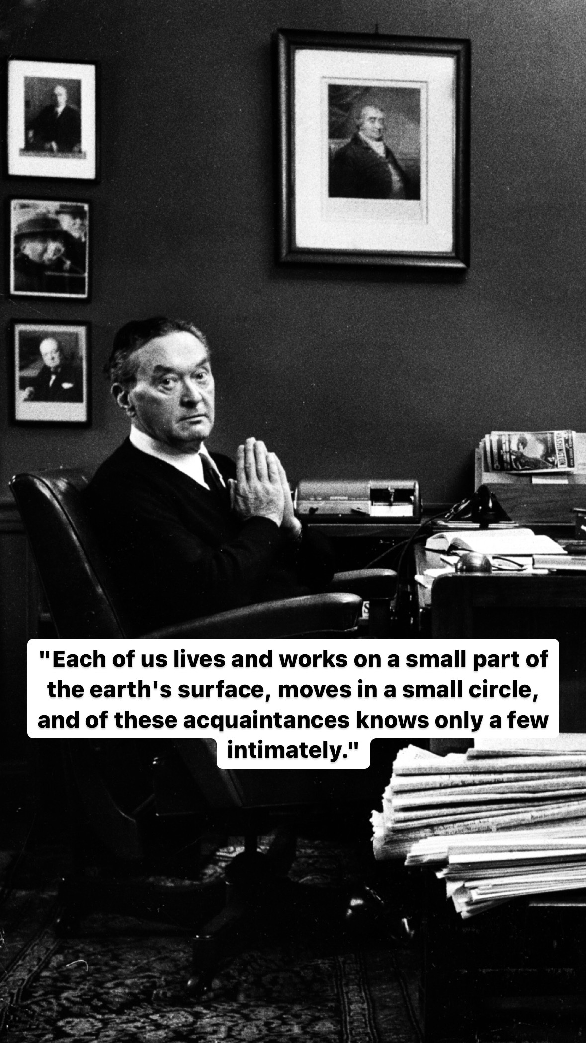 Photo of Walter Lippmann