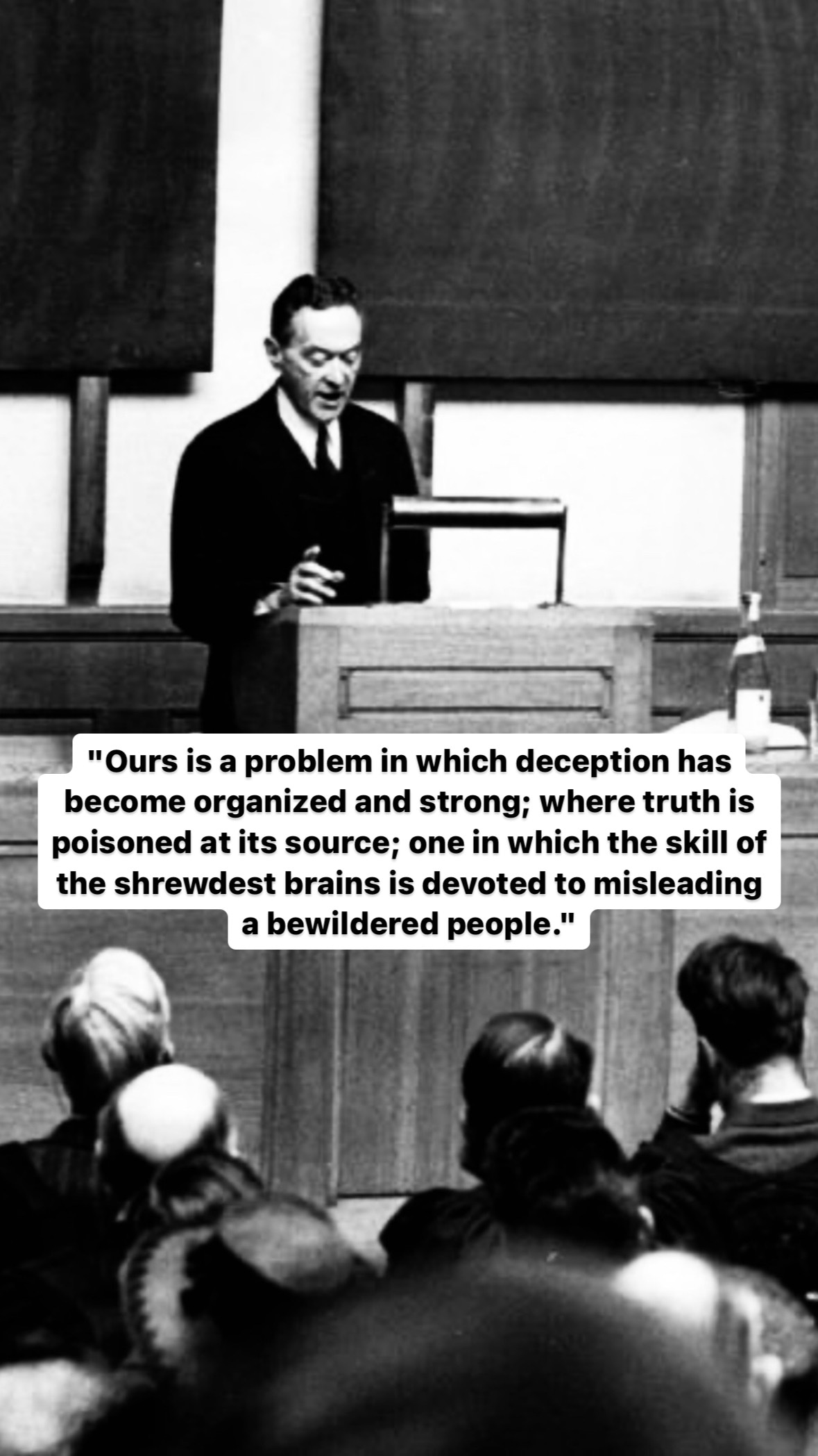 Photo of Walter Lippmann