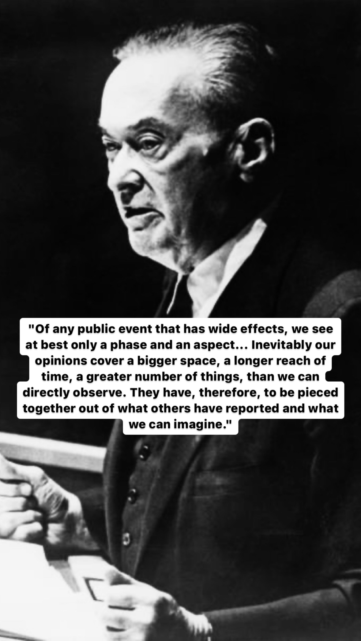 Photo of Walter Lippmann