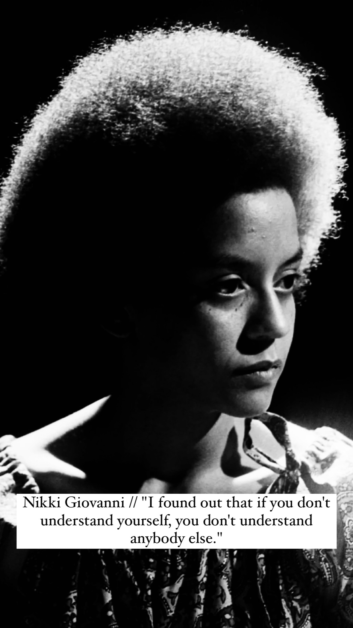 Photo of Nikki Giovanni