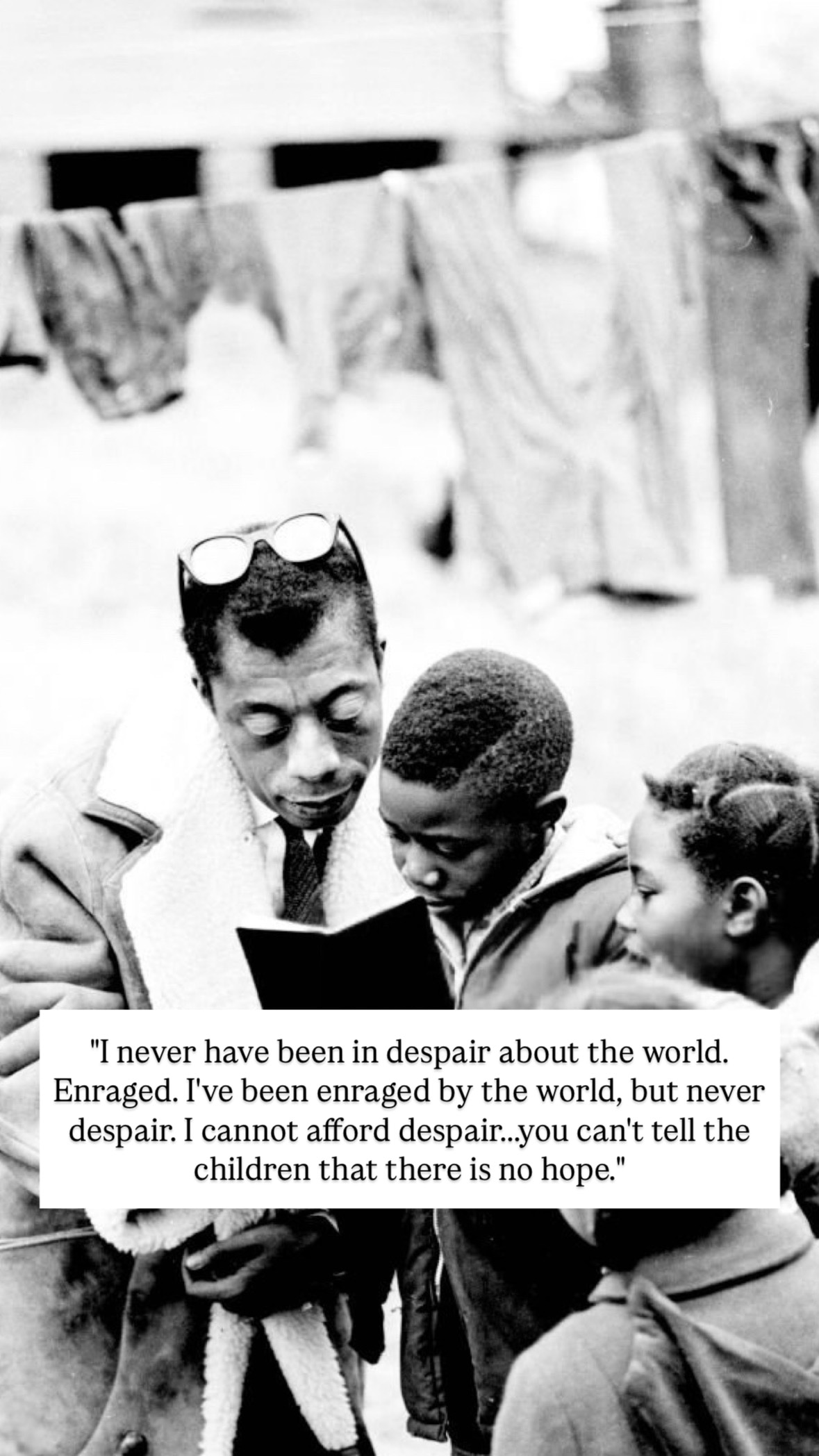 Photo of James Baldwin