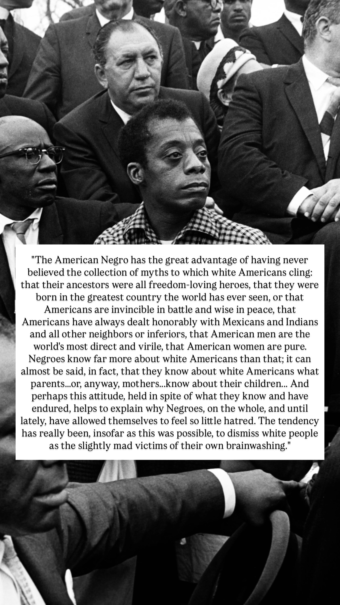 Photo of James Baldwin