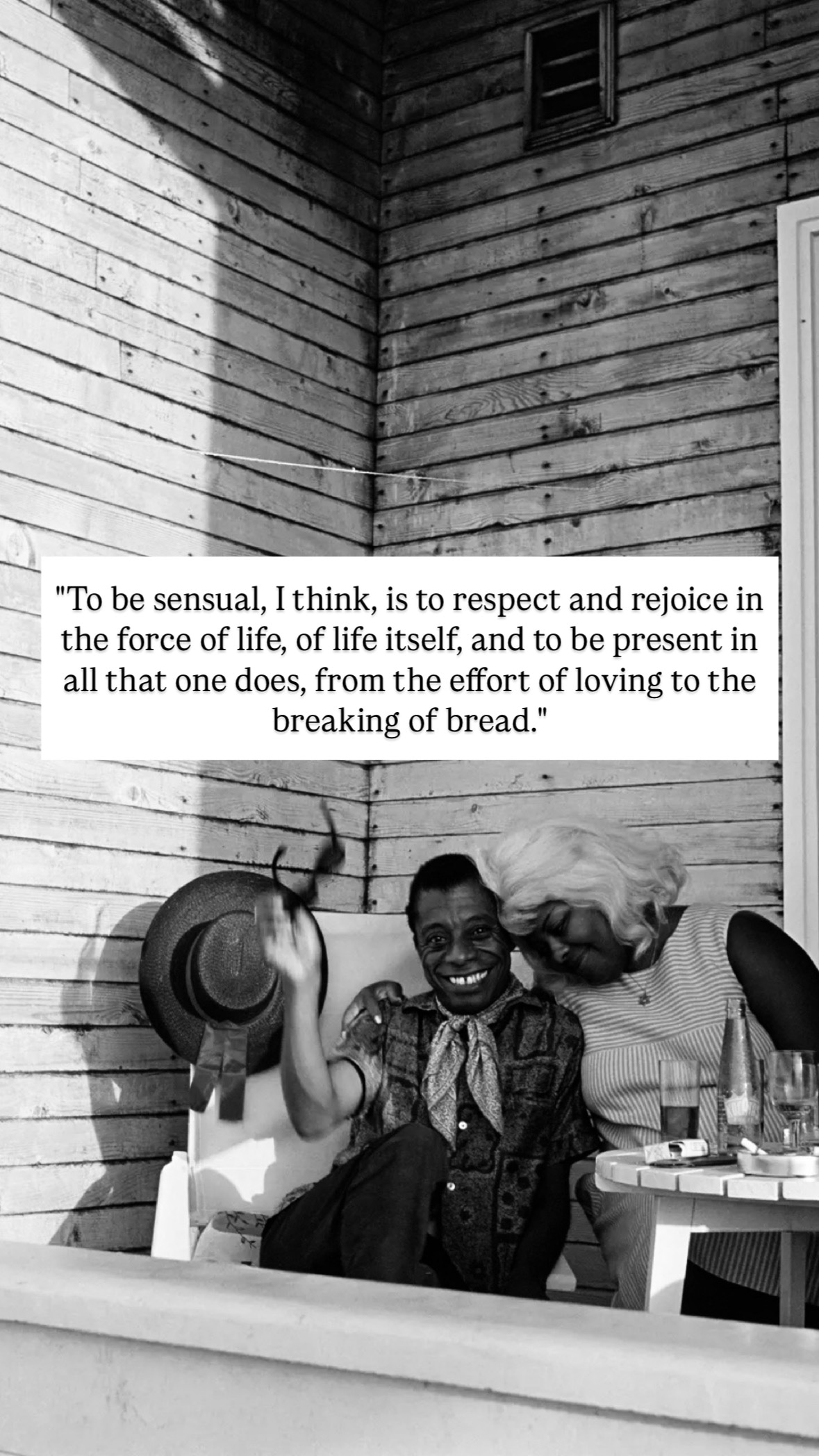 Photo of James Baldwin