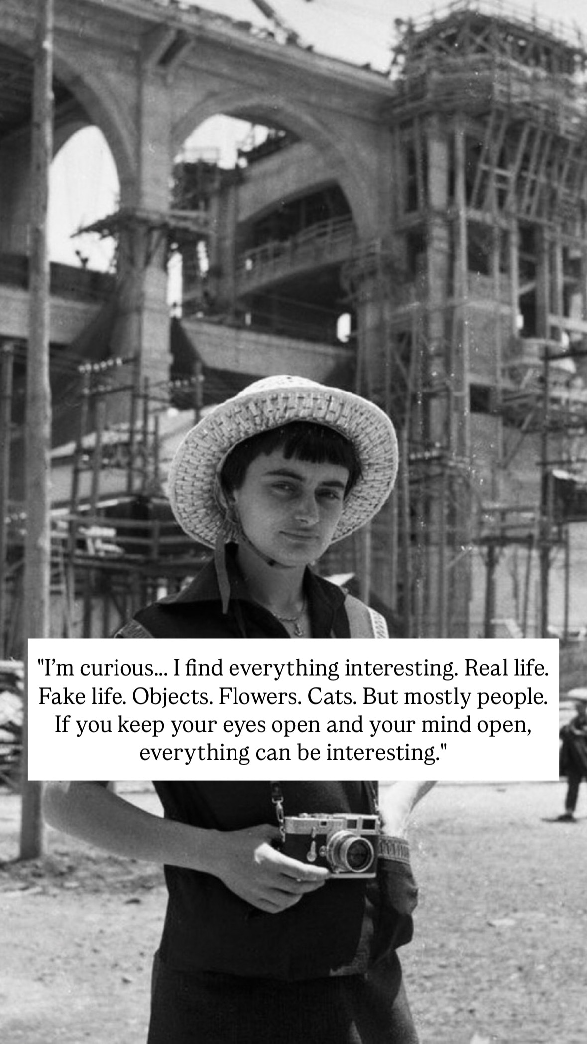 Photo of Agnes Varda