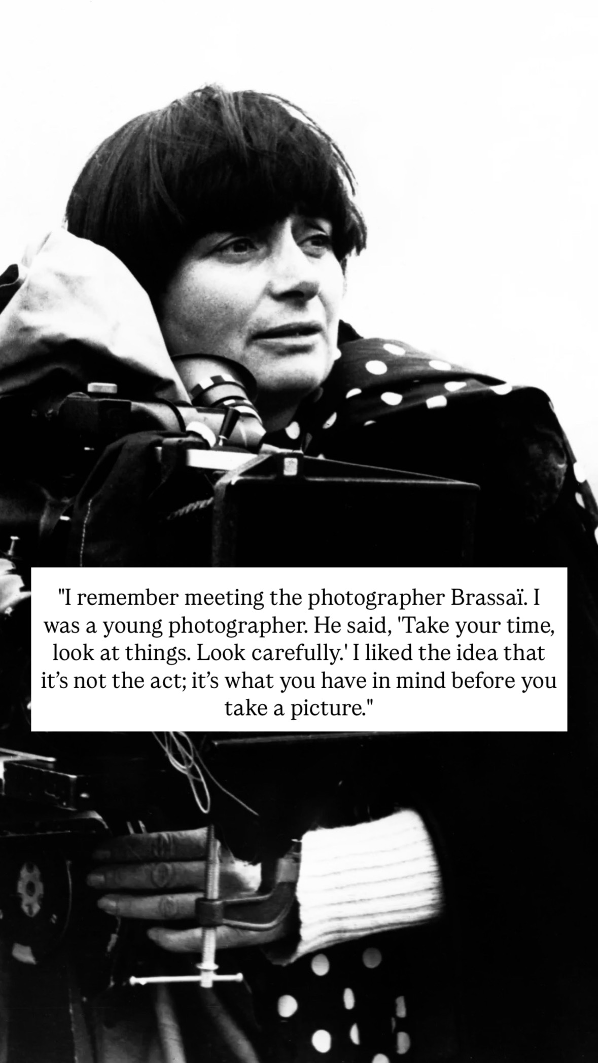 Photo of Agnes Varda