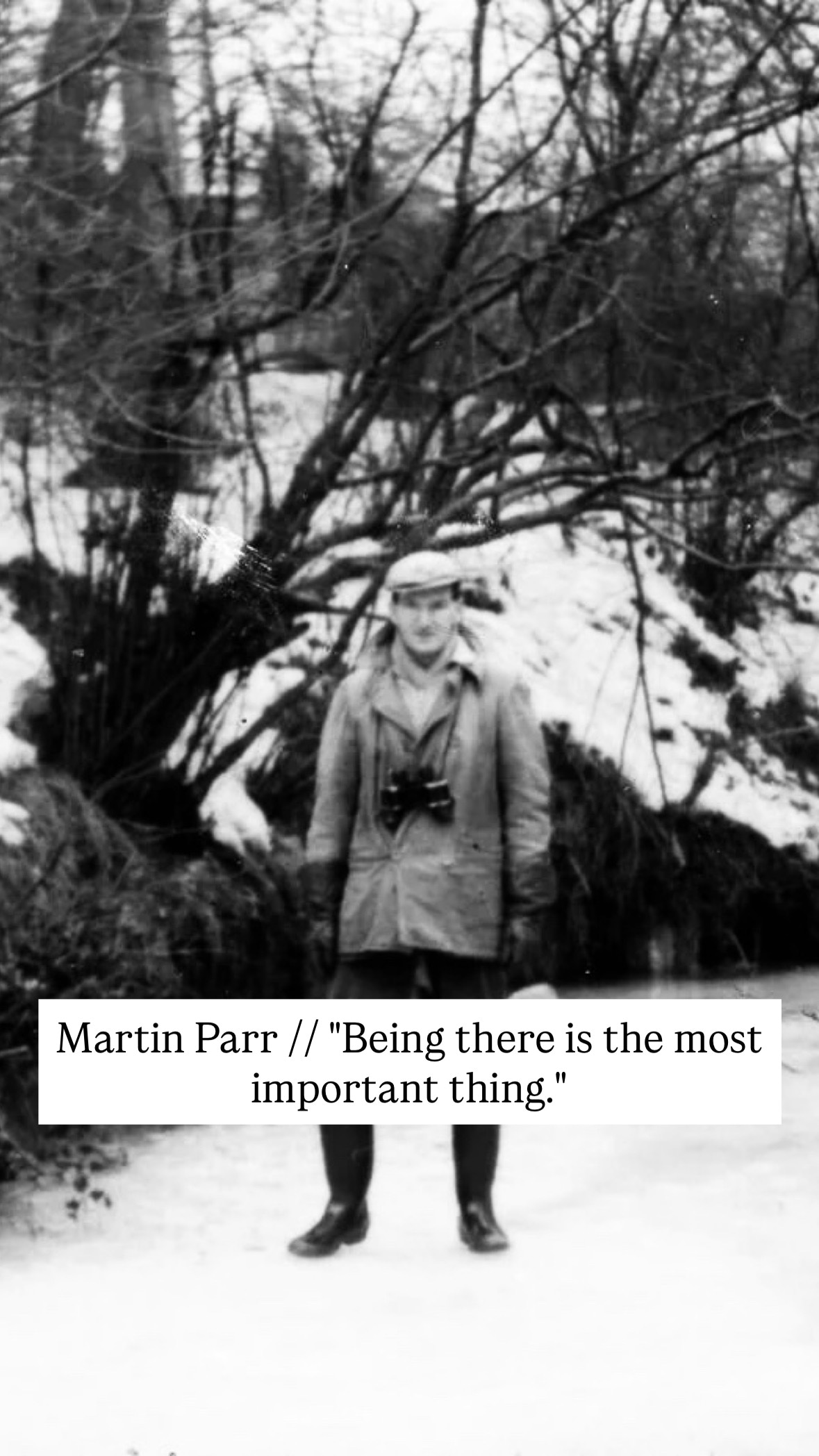 Photo of Martin Parr