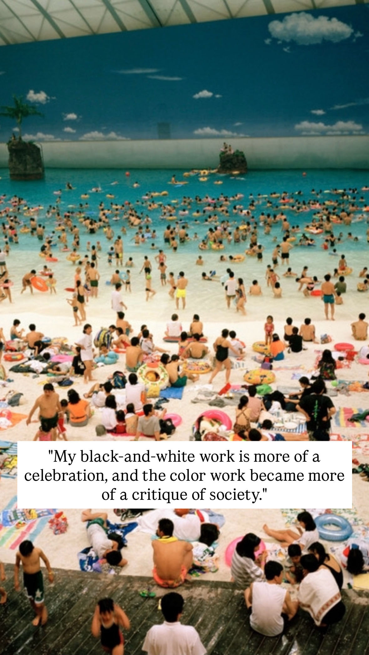 Photo of Martin Parr