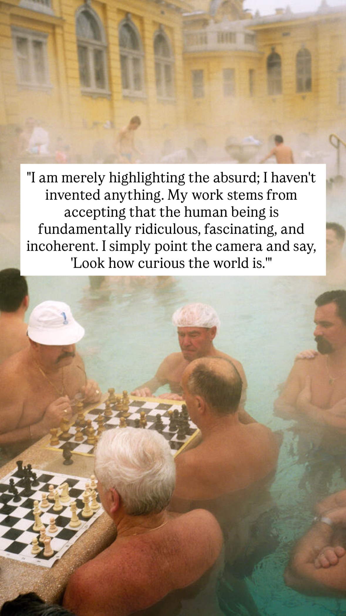 Photo of Martin Parr