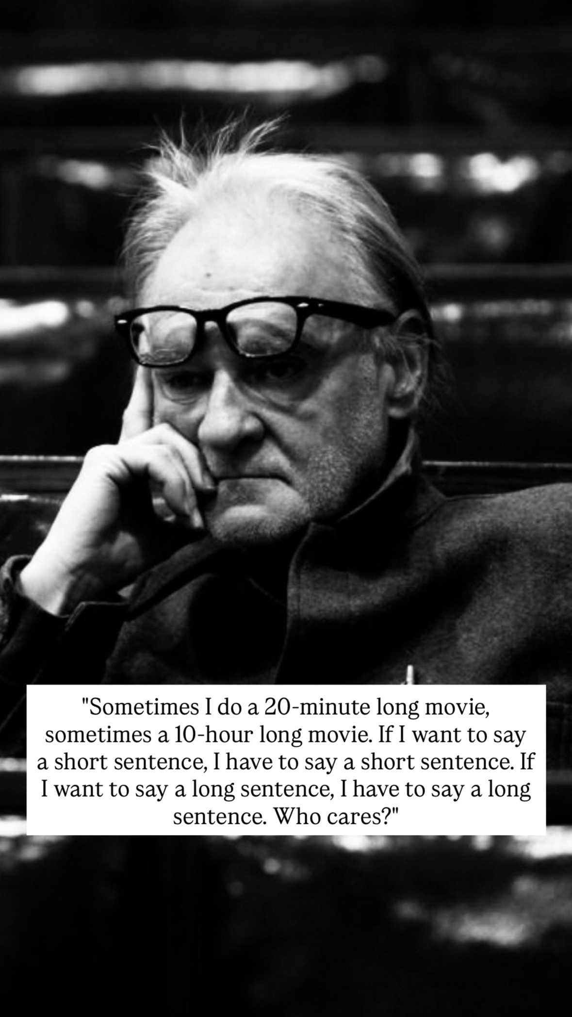 Photo of Béla Tarr