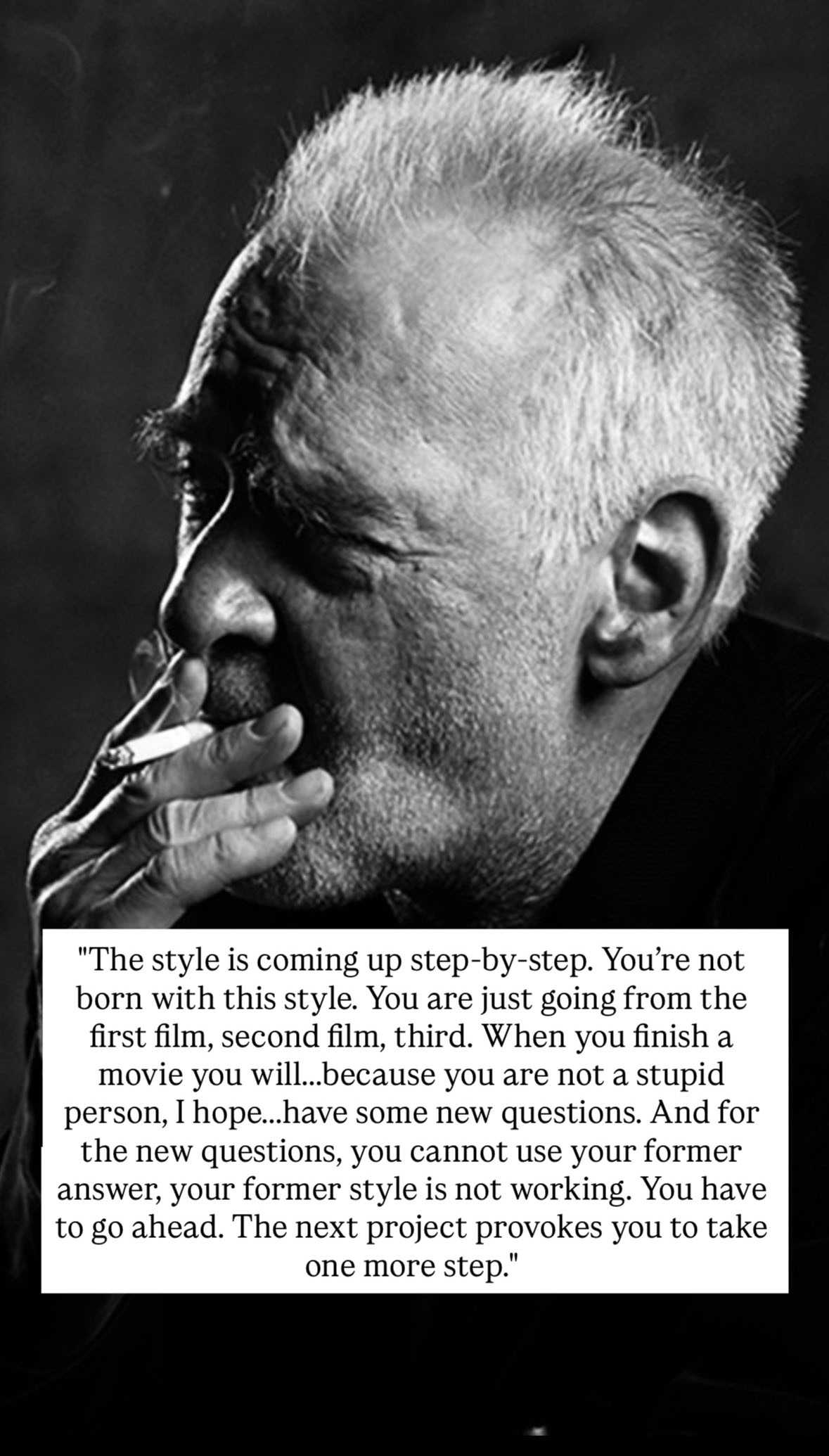 Photo of Béla Tarr