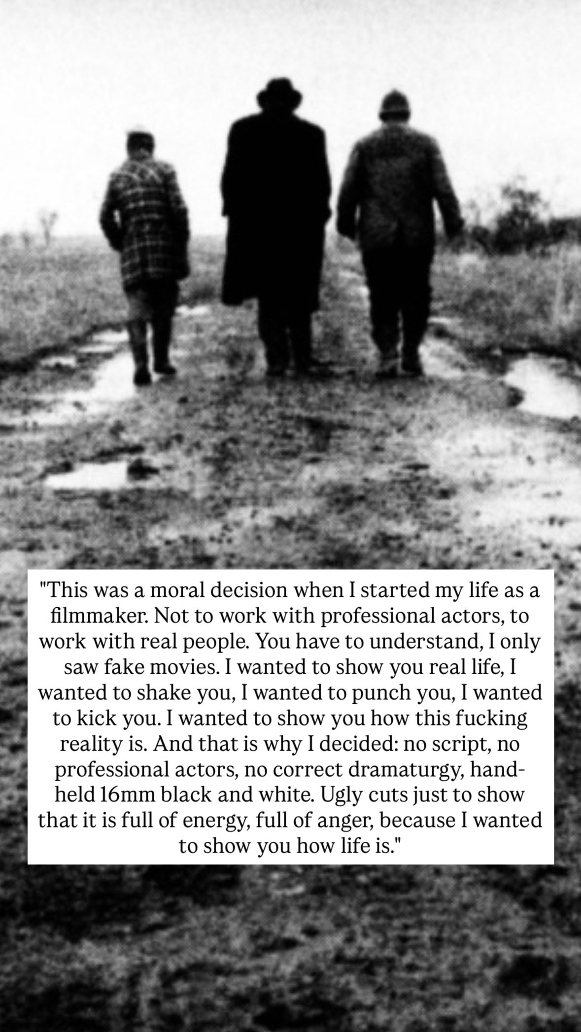 Photo of Béla Tarr