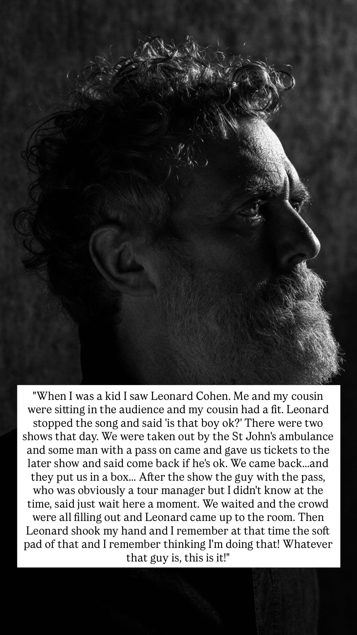 Photo of Glen Hansard