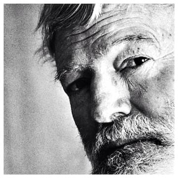 Photo of Ernest Hemingway